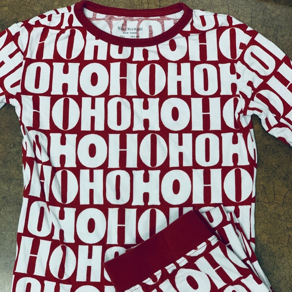 Christmas Pajama Set Isaac Mizrahi